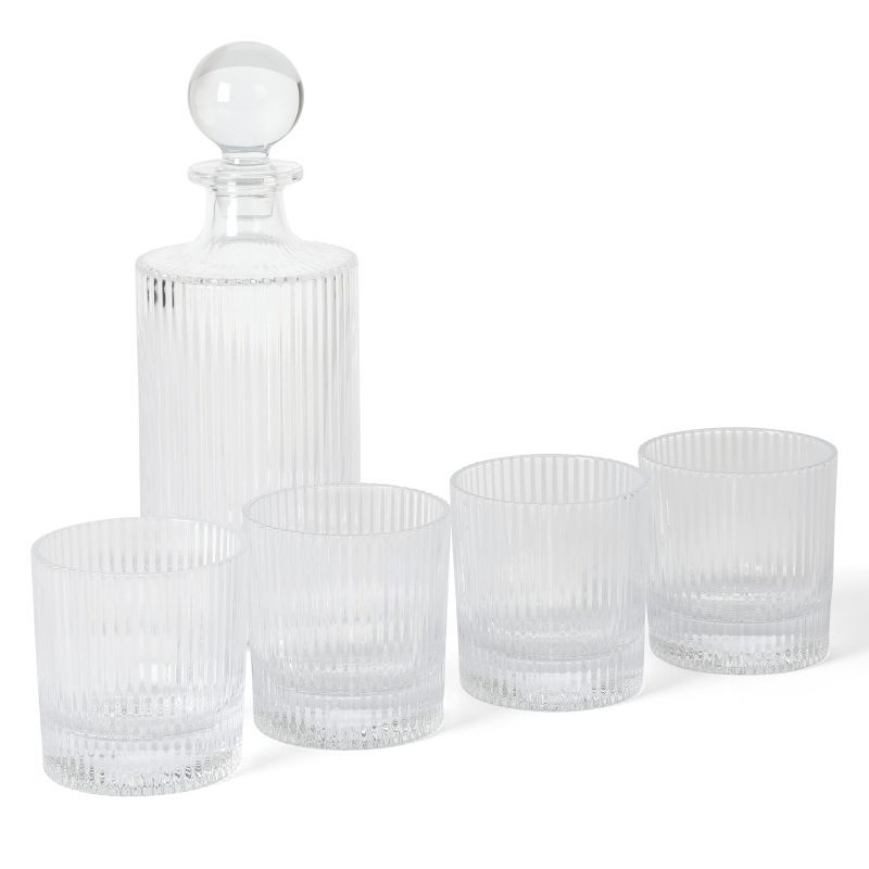 142418.05RMSTBAYVILLE5PC25.5OZDECANTER 4PC10OZDOFSETCLEAREMBOSSEDPA106094008