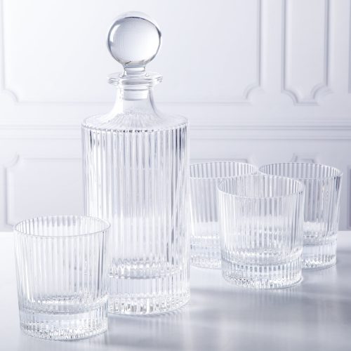 142418.05RMSTBAYVILLE5PC25.5OZDECANTER 4PC10OZDOFSETCLEAREMBOSSEDPA106094009