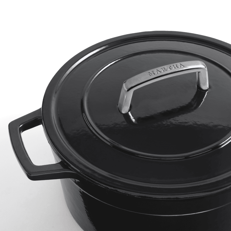 Enamel Cast Iron 5 Qt Dutch Oven Black 4 copy