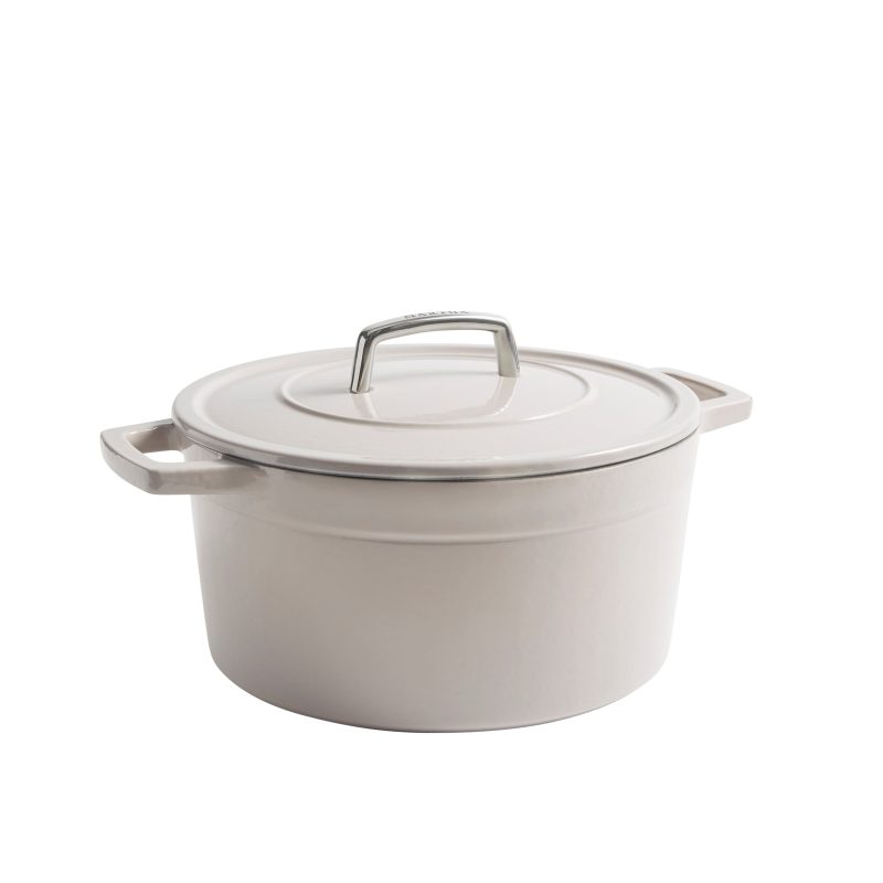 Enamel Cast Iron 7 QT Dutch Oven Grey 1 copy